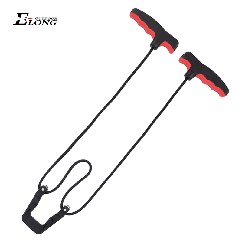 Nika-jousiammunta 454002-06 Crossbows Rope Kaksinkertainen kahva Crossbows Rope Cocker Aid Cocking String Tool