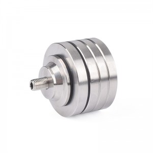 ruostumattomasta teräksestä valmistettu vastapaino paljaalle keulalle